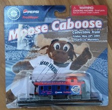 2005 SAFECO FIELD SGA SEATTLE MARINERS MOOSE CABOOSE COLLECTIBLE TRAIN MINT NIB