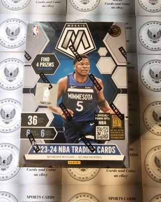 2023-24 Panini Mosaic Basketball Blaster Box - Look for Wemby RCs !