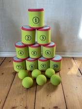 Dosenwurfspiel Dosenwerfen 16-teilig  Dosen S...