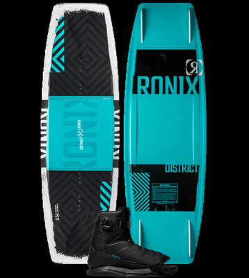 Ronix District Wakeboard Package w/ Anthem Boa Bindings