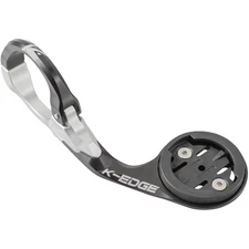 K-EDGE Garmin Race Handlebar Mount: 31.8mm, Black/Silver