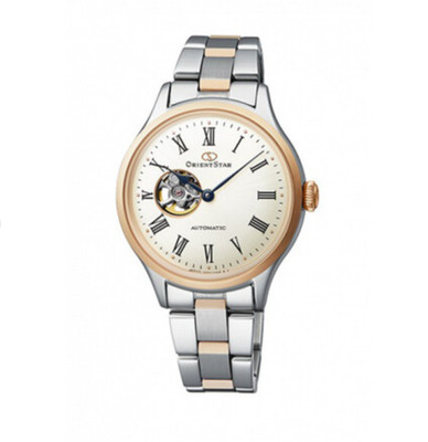 ORIENT STAR CLASSIC SEMI SKELETON RK-ND0001S Ivory Stainless Women Watch New Box