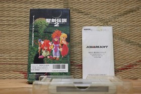 Seiken Densetsu 2 w/box manual Nintendo Super Famicom SFC Very Good Condition!