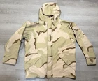 Vintage Military Jacket Mens Size Large Regular Parka Goretex Desert Camo Army