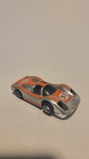 Tyco Porsche 908 Long Nose Chrome/Orange 51 SLOT CAR missing headlights