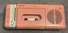 Radio registratore a cassette Peach Sharp QT-5 P vintage.