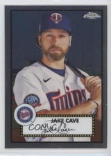 2021 Topps Chrome Platinum Anniversary Jake Cave #345 0xr2