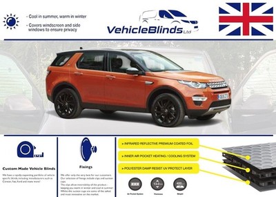 Thermo Rollos für Land Rover Discovery Sport (2015-2020) Vorfacelift