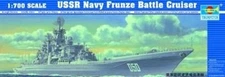 Trumpeter 1:700 USSR NAVY BATTLE CRUISER FRUNZE Model Kit - 05708