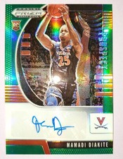 MAMADI DIAKITE 2020 PRIZM AUTO GREEN HOLO REFRACTOR RC - CAVS