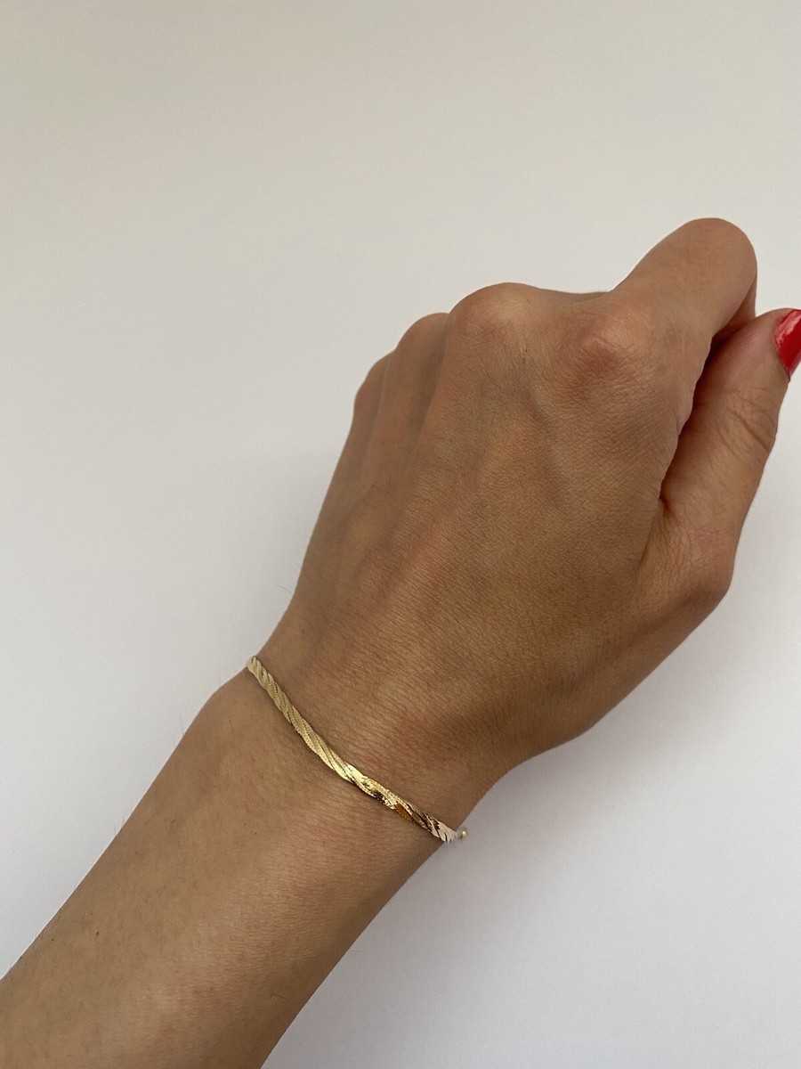 Discover 156+ twisted herringbone bracelet latest kidsdream.edu.vn