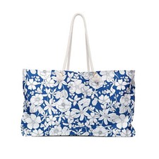 Floral Weekender Bag - Perfect for Travel, Beach Days, Picnics