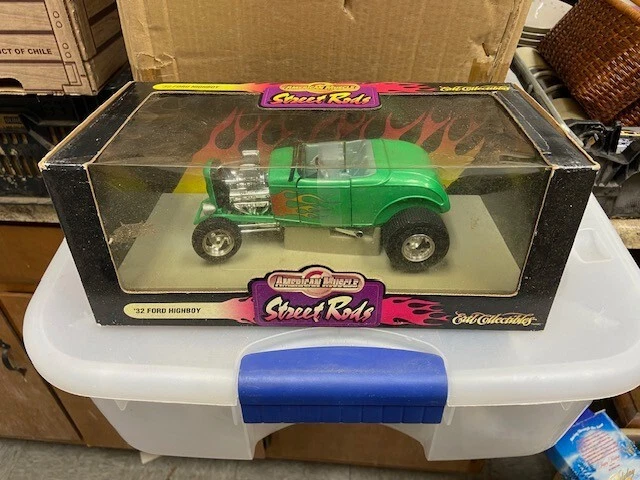 1932 Ford High Street Rod Car 1/18 American Muscle NIB Rods Box - Image 4 of 4