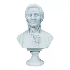 Mozart Head Bust Composer Musician Classic Music Cast Marble Sculpture Statue