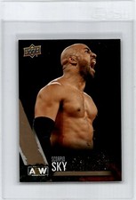 2021 Upper Deck AEW All Elite Wrestling Gold Parallel  Scorpio Sky