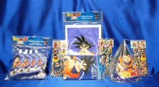 Dragon Ball Z Party Set # 6 DBZ Hats Blowouts Loot bags Invites Stickers