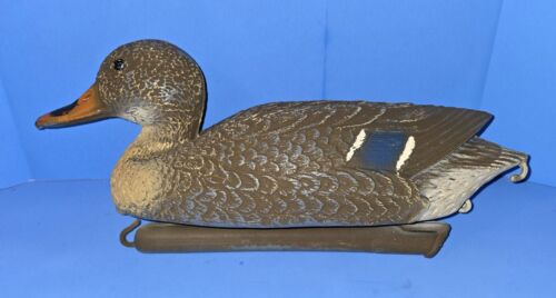 Vintage Sport Plast Duck Decoy 18" Made In Italy Plastic