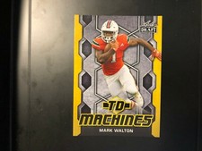 2018 LEAF DRAFT FOOTBALL TD MACHINES GOLD CARD YOU PICK RC NCAA NFL FREE SHIP