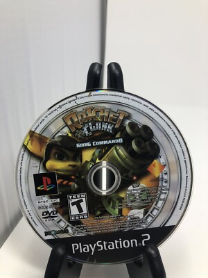 Ratchet & Clank Going Commando (Sony PlayStation 2 PS2, 2003) *DISC ONLY* Tested