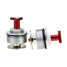 CNC Preload Fork Tube Bolts Covers Cap Adjusters For Honda XL1000 Varadero