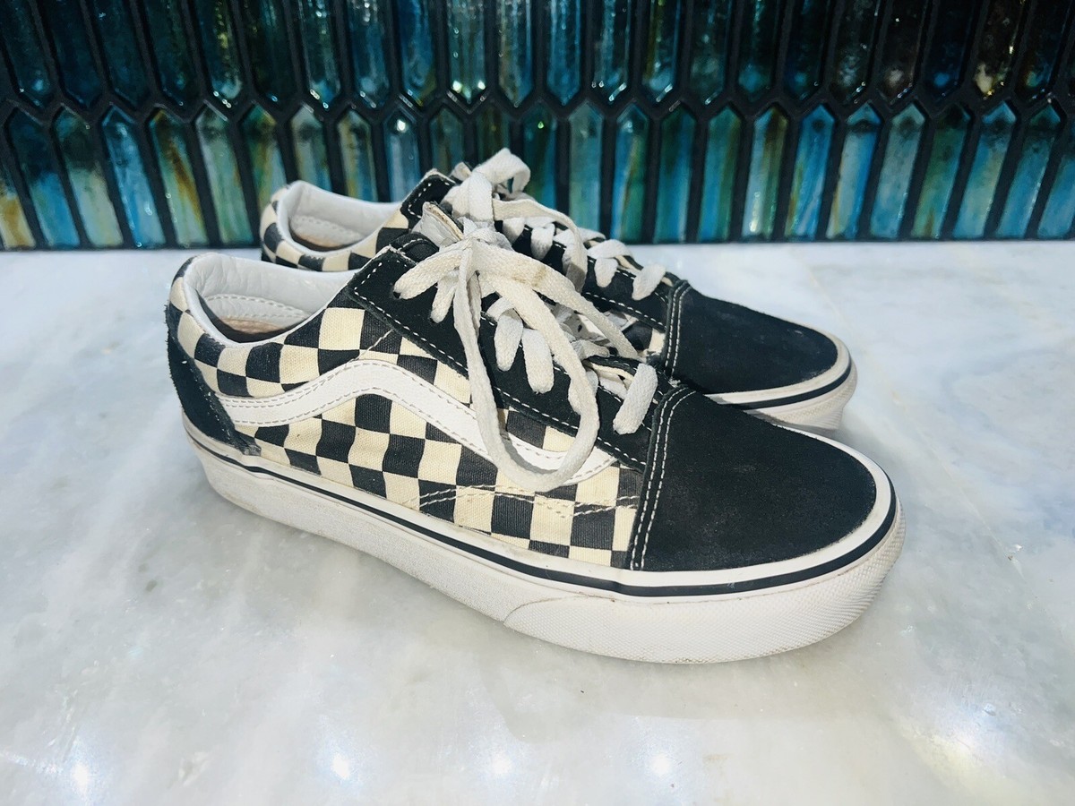 Vans Men\'s Black‎ and White Canvas Sneakers VANS Old Skool Men main image 3