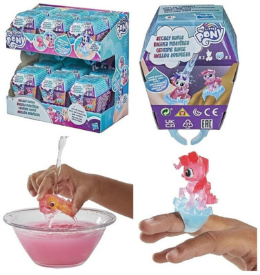 My litte Pony magischer Ring Set 2 Stück Zauberring Rarity Pinkie Pie Schmuck  