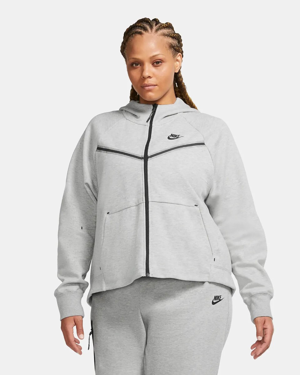 Nike Plus Size 1X 2X 3X $130 Tech Fleece Women's Full-Zip Hoodie DA2044 |  eBay