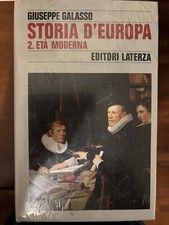 Giuseppe Galasso Storia d'Europa Vol 2 Età Moderna Laterza 1° Edizione 1996