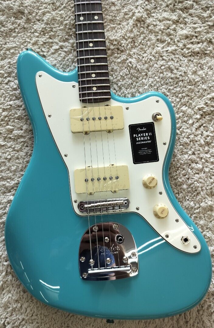 Fender / Player Jazzmaster Ⅱ Blue Fender Player II Jazzmaster Electric Guitar, Rosewood
