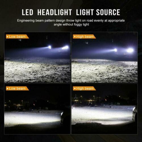 For Mitsubishi Triton MN 2009-2015 Headlight Globes Kit LED High Low Dual beam - Picture 3 of 12