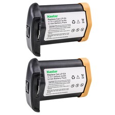 Kastar 2x LP-E4 Battery Replace for Canon EOS 1D mark IV 1D mark III 1DX