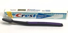 VTG 1997 Crest Complete Rippled Bristles Soft Full Angle Toothbrush NEW READ
