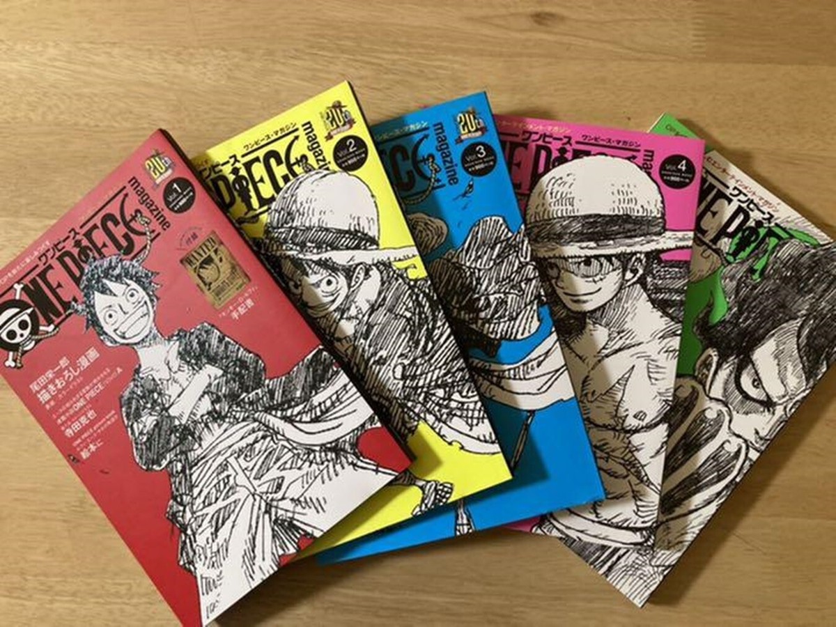 ONE PIECE magazine Vol.1〜5 Book Comic Japan | eBay
