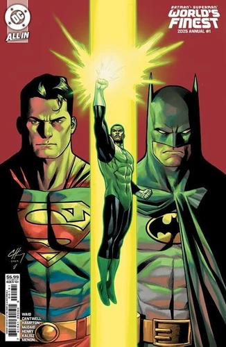 🟨 BATMAN SUPERMAN WORLDS FINEST 2025 ANNUAL #1 (ONE SHOT) CVR B HENRY *4/30/25