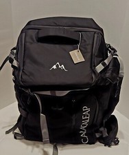 Ski Boots Bag Backpack 61L, Fully Padded Ski Snowboard Gear Bag Travel Large