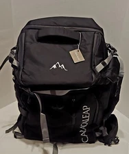 Ski Boots Bag Backpack 61L, Fully Padded Ski Snowboard Gear Bag Travel Large