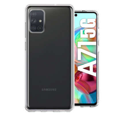 For Samsung Galaxy A71 5G Shockproof Clear Hybrid Case Dual Layer