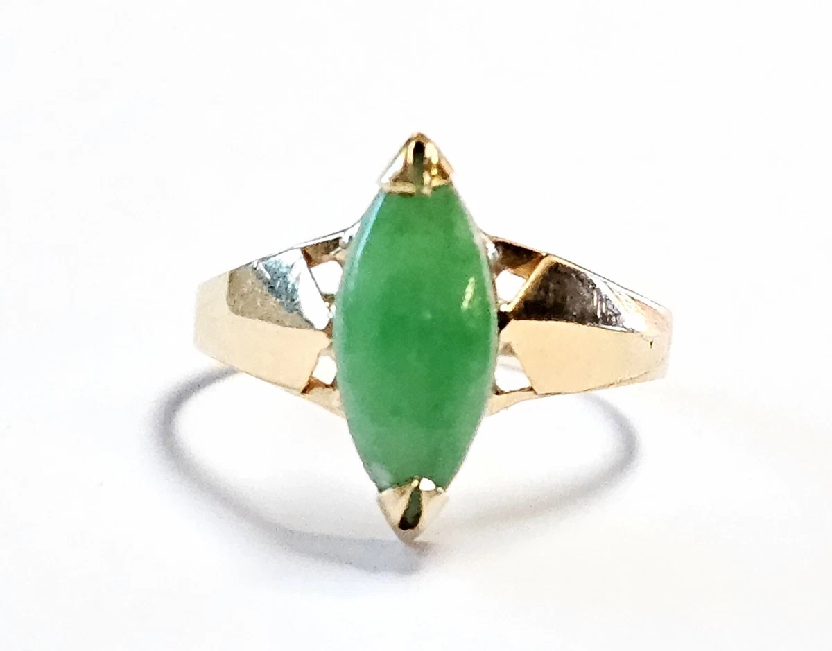 Apple green store jade ring