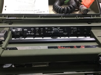 Military Radio Rugedized Digital Fax Machine An/uxc-7 Unissued