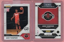 Amen Thompson 2023-24 Panini Instant NBA RPS First Look Rockets #4 PR 407