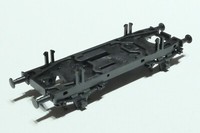 E5576 Fleischmann 1X Fahrwerk FüR Drg 2 Achs GepäCkwagen Schwarz 8305 Neu