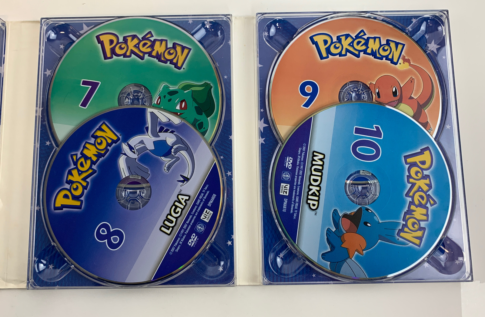 Pokemon All Stars DVD Set 10 Disc Set 2007 782009237266 | eBay