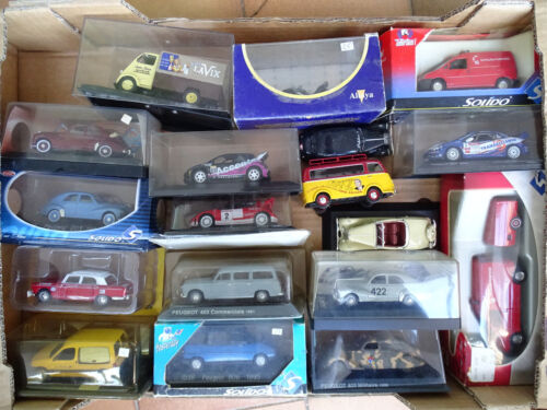 Ixo - Solido - NOREV 1/43 - Lote De 18 Peugeot