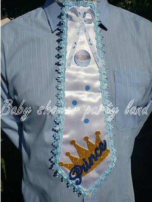 BABY SHOWER FOR BOY DAD TO BE TIE 