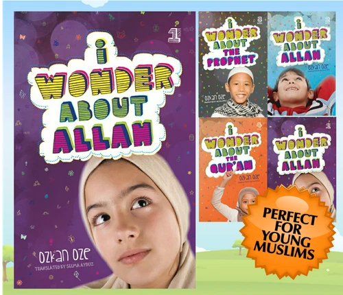 Islamic Childrens Books I WONDER SERIES Islam Prophet Muslim Fun Activity Kids 