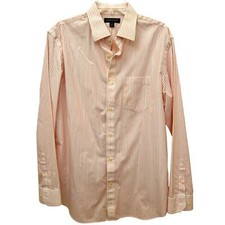 Banana Republic No Iron Classic Fit Men s Shirt 16-16 1/2 L Excellent Condition