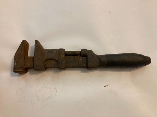 Vintage Unbranded 12 inch Pipe Wrench Steel Tool Drop Forged - Antique - Picture 7 of 11
