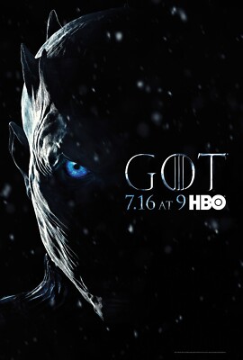 2011 Game Of Thrones Movie Poster 11X17 Westeros Jon Snow Daenerys Targaryen  