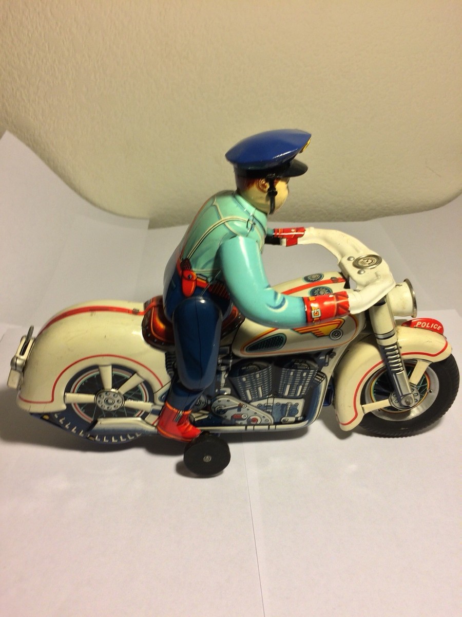 Rare Masterpiece Vintage Litho Police Motorcycle Trade Mark Rare Masterpiece Vintage Litho Police Motorcycle Trade Mark