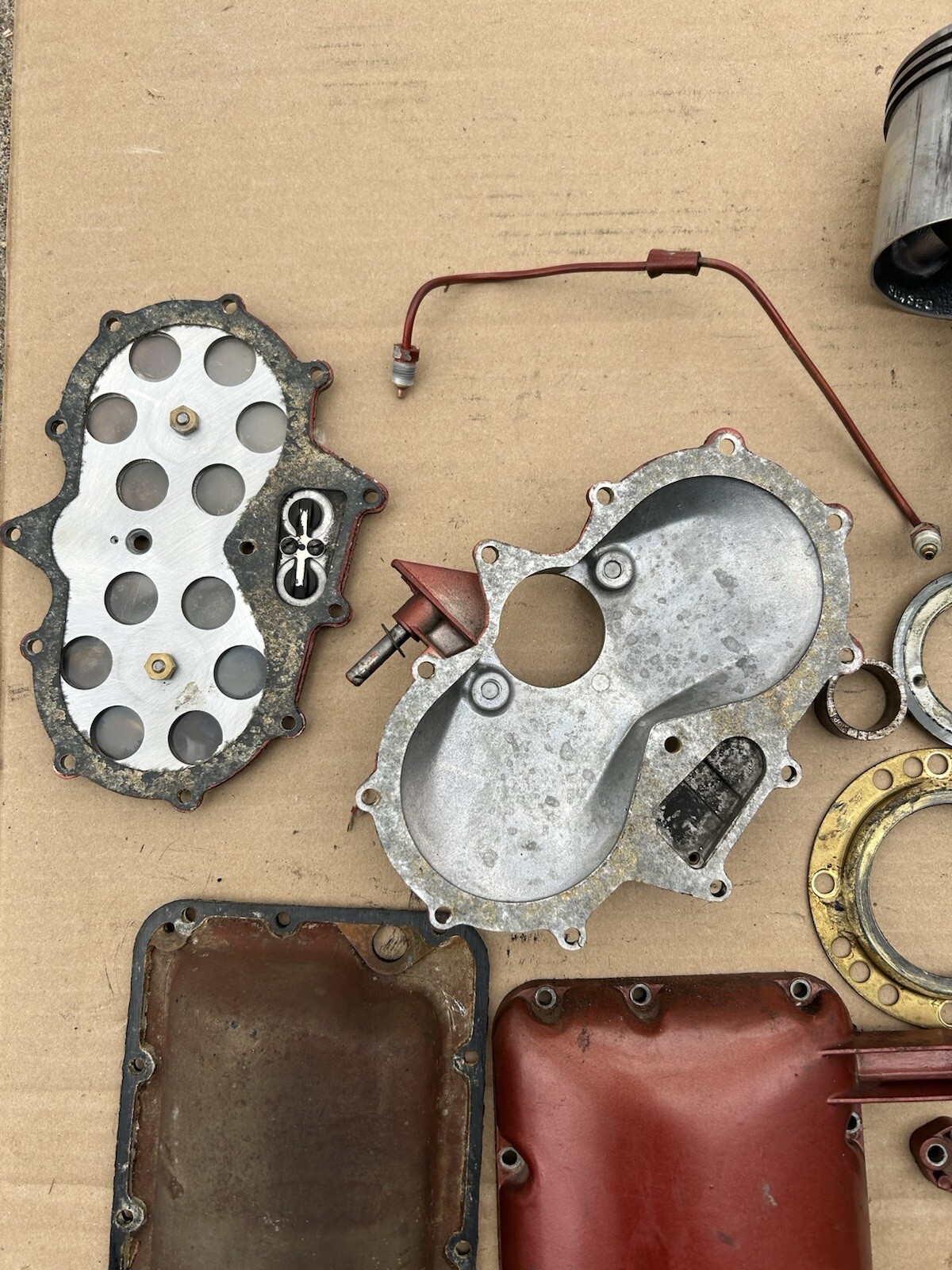 Johnson Javelin RJE-18 RD 1956 30hp Powerhead Parts Lot